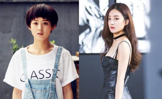 刘亦菲短发，赵丽颖短发，杨颖短发，都逊色于不怎么活跃的她!