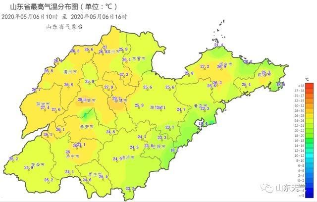  降雨：大范围降雨来袭！山东7市有大雨局部暴雨，多地最高温再回20℃