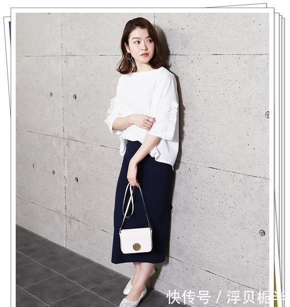 『春夏』春夏不同颜色的长裙搭配示范!掌握了就不会出错的半身裙穿搭技巧