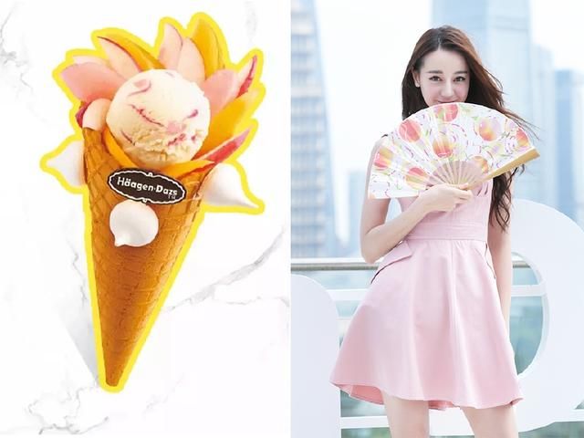 热巴造型师有点皮,代言什么就给穿什么,粉裙造型都能还原冰激凌