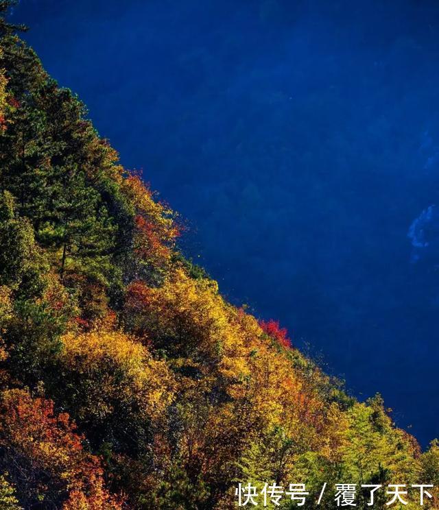 安徽旅游：大山深处一抹红，马丁公路、马鬃岭秋色美翻了