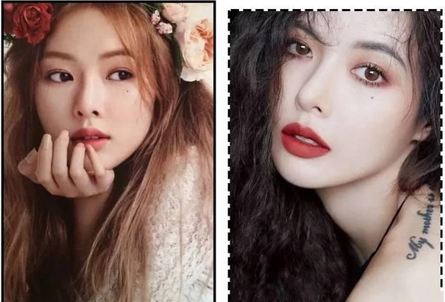  典型@双眼皮、一字眉已经过时了，现在流行「初恋脸」！