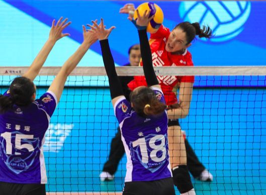 广东女排对上海女排