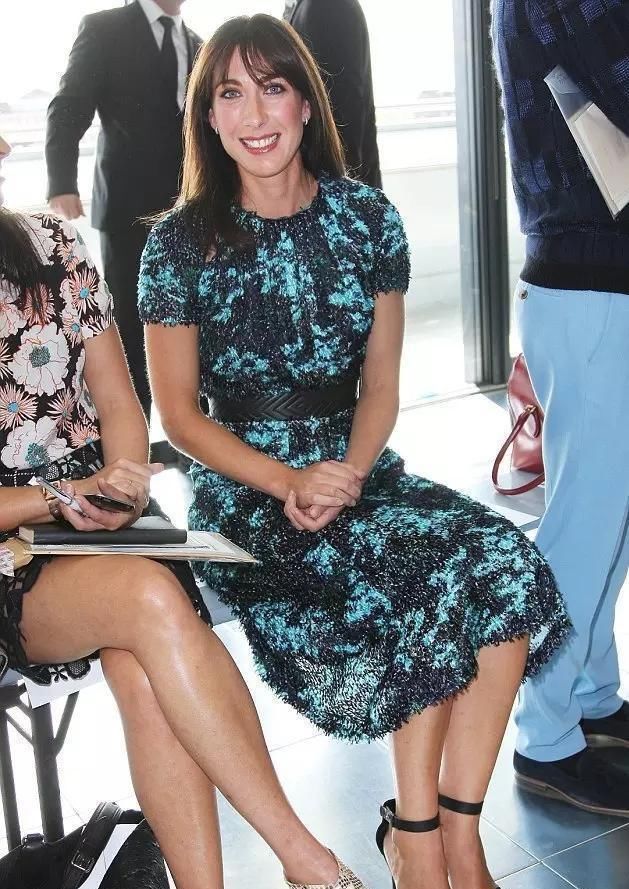 各国第一夫人坐姿:梅拉尼娅双腿倾斜性感，图四西方古典美的女人