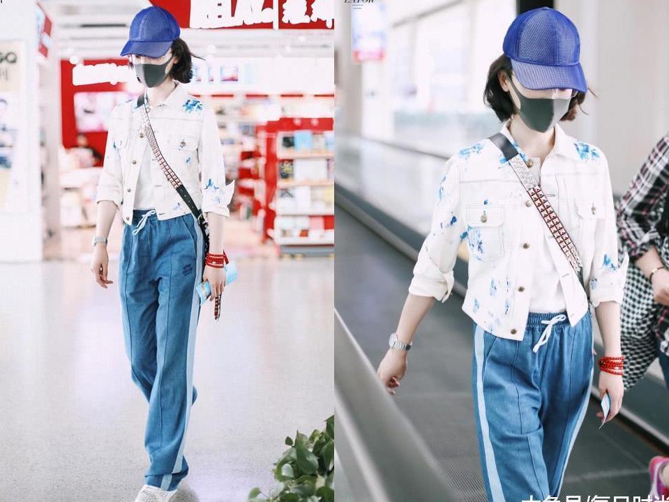 陈数穿裙子风情万种, 穿上裤子却暴露身材缺陷, 网友: 没P图差别