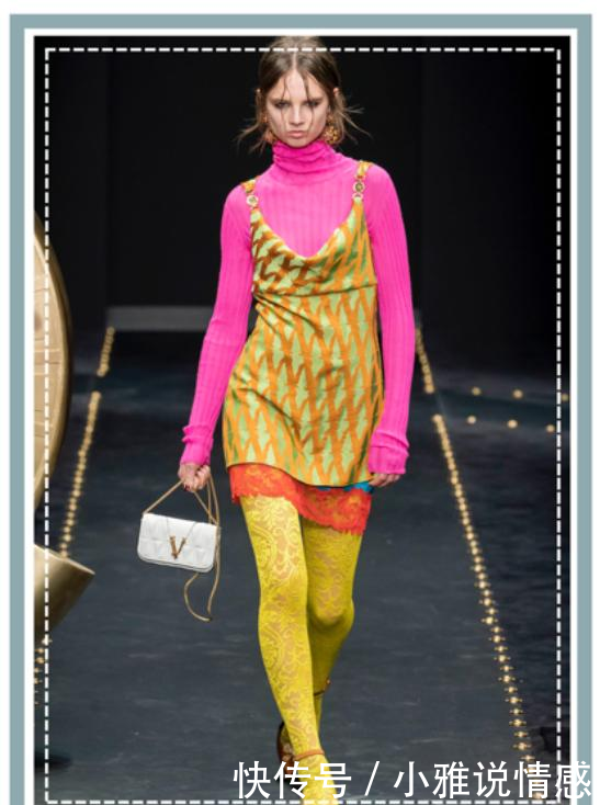 「搭配任何」“大敞领”没市场了,今年“高口领”正流行,春天穿着挺舒适