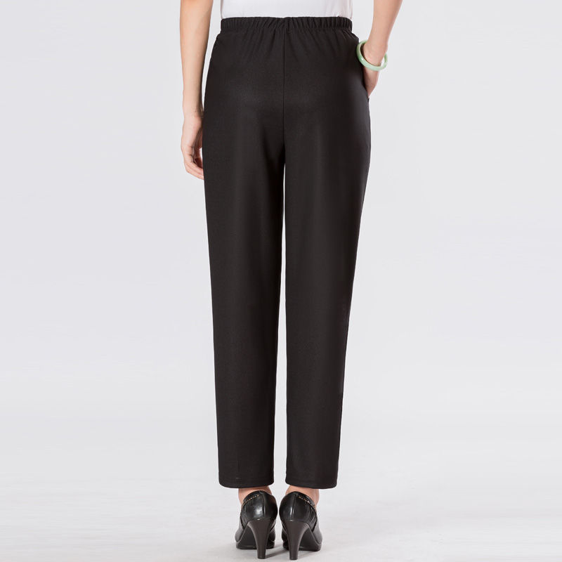 比裙子还洋气的阔腿裤!晚上跳舞穿优雅，同伴都问她在哪买的