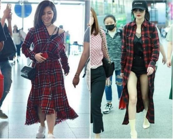 邓紫棋变身小女人撞衫杨幂，不禁让人大呼，终于穿对了衣服