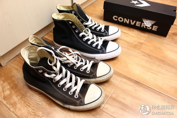 再一次入手经典，匡威高帮帆布鞋晒单