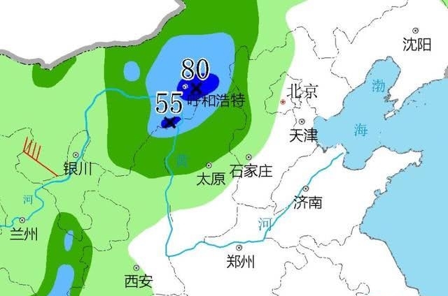河北 山西 陕西注意！大面积降雨来了！中到大雨将落在以下区域