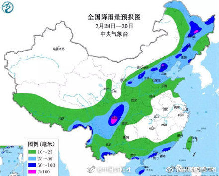 新一轮强降雨来袭：北京等十余省区市将迎暴雨
