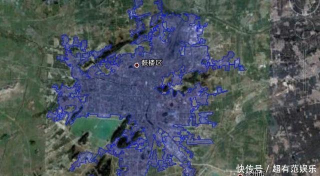  「徐州」江苏建成区面积最大的五座城市，南京第一，徐州也不小