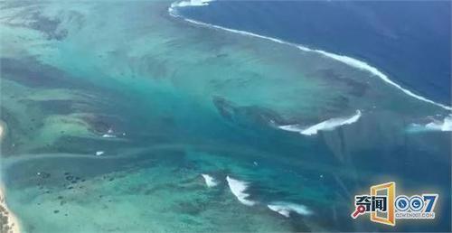 毛里求斯罕见“海底瀑布”，形成原因令人恐怖