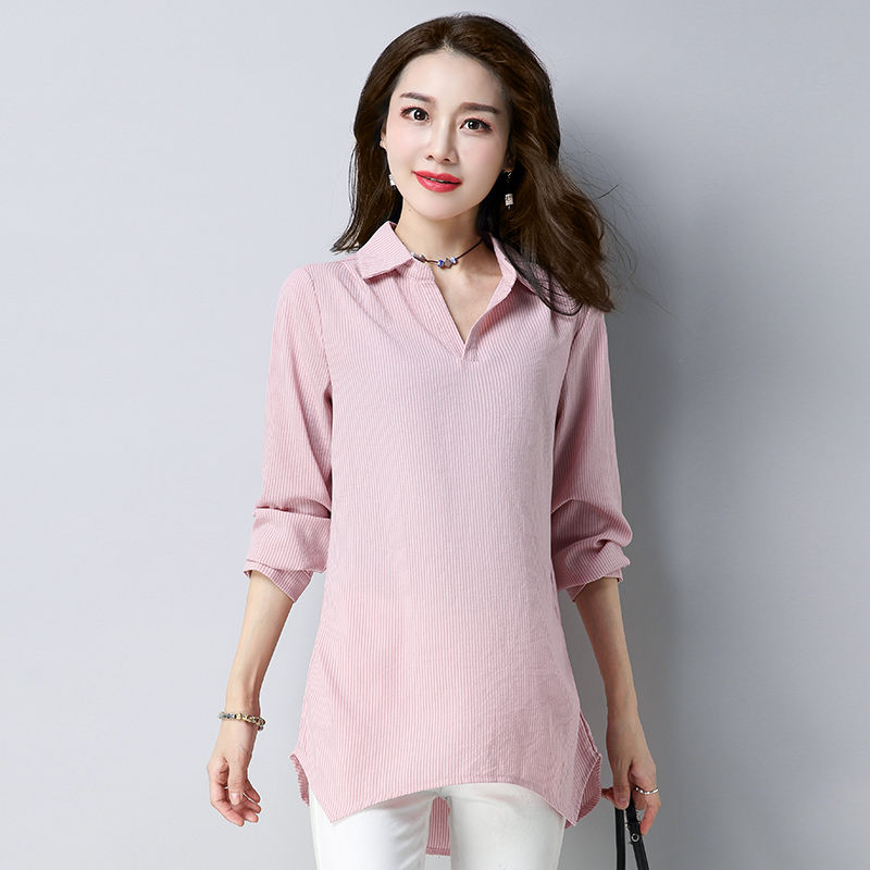 自从老妈买2件棉麻衫，连旗袍都不穿了，好看又减龄，都夸她洋气