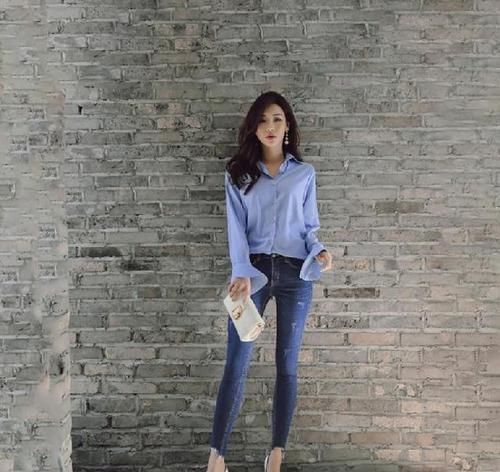  『洒脱』修身牛仔裤，洒脱帅气打扮塑造自然美感，充满时尚气息！