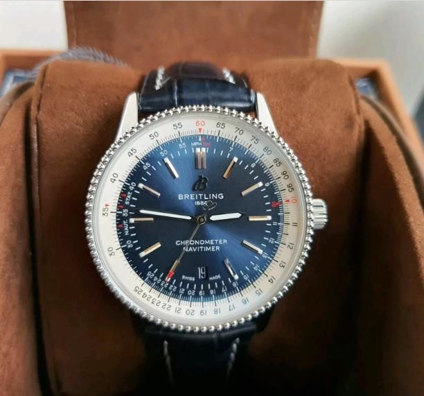  『采用』原单厂百年灵航空计时1系列瑞士机芯腕表A17326211C1P4