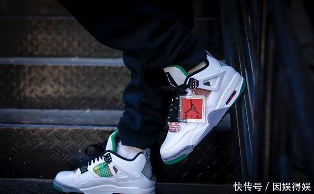  『AirJordan4』Gucci装扮AirJordan4上脚美图来了！下月发售