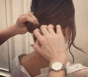 30秒get马思纯baby热巴同款夏日清凉扎发