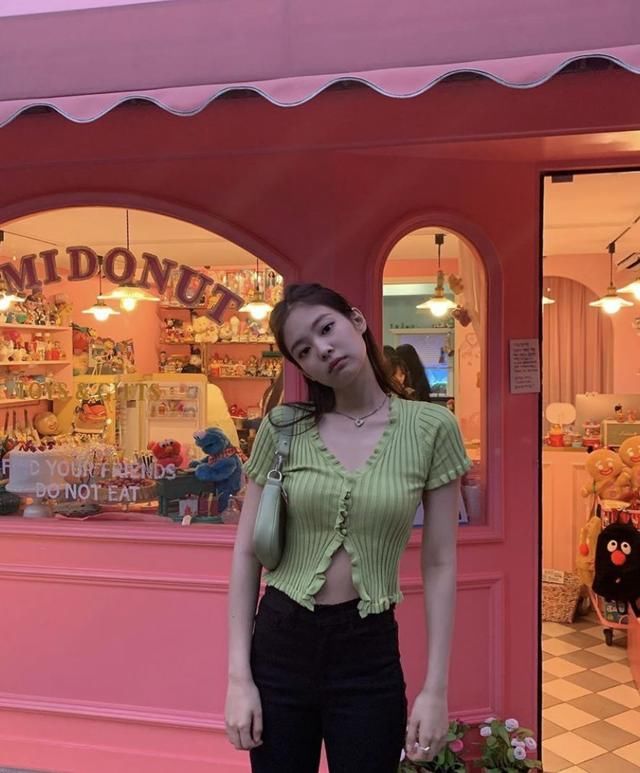  棒针编织衫■我也没有衣服穿啊，但是我可以抄Kaia、Jennie的作业