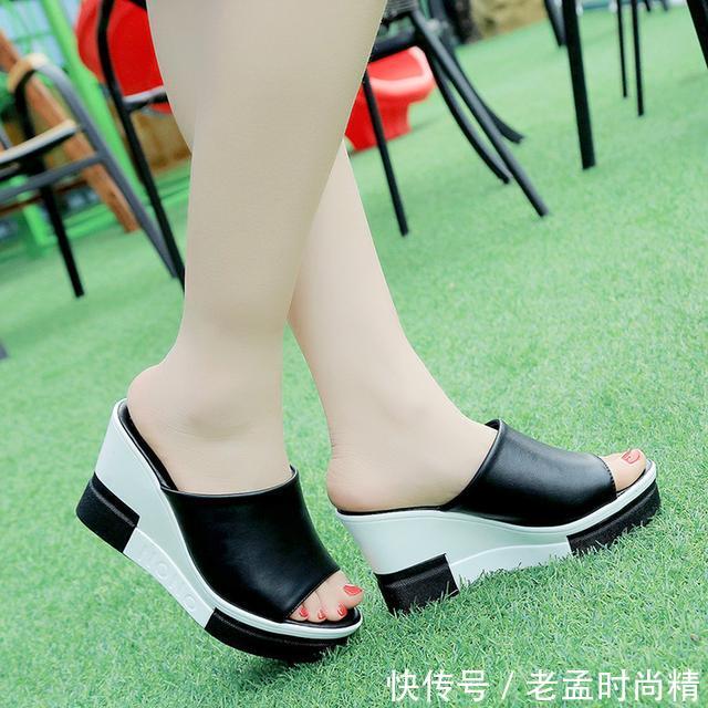 「舒适」不一样的色彩坡跟,不一样的风格凉鞋,专为女神设计!