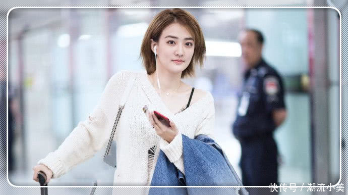 徐璐不过是剪了款空气刘海，就方脸变长脸，网友：嫩到飞起！