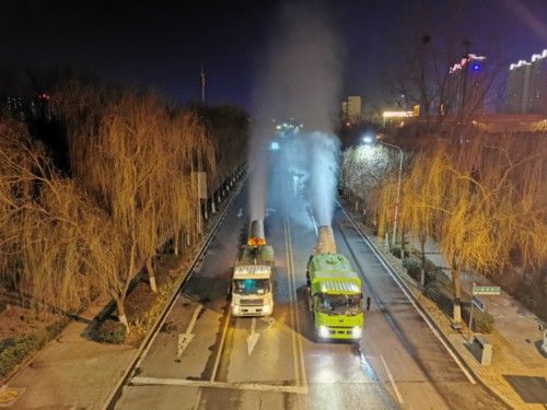  喷洒@刚刚！洛阳市开始集中喷洒消毒了