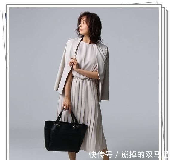 【搭配】西装不要领子?日本30岁轻熟女人现在流行的春季造型