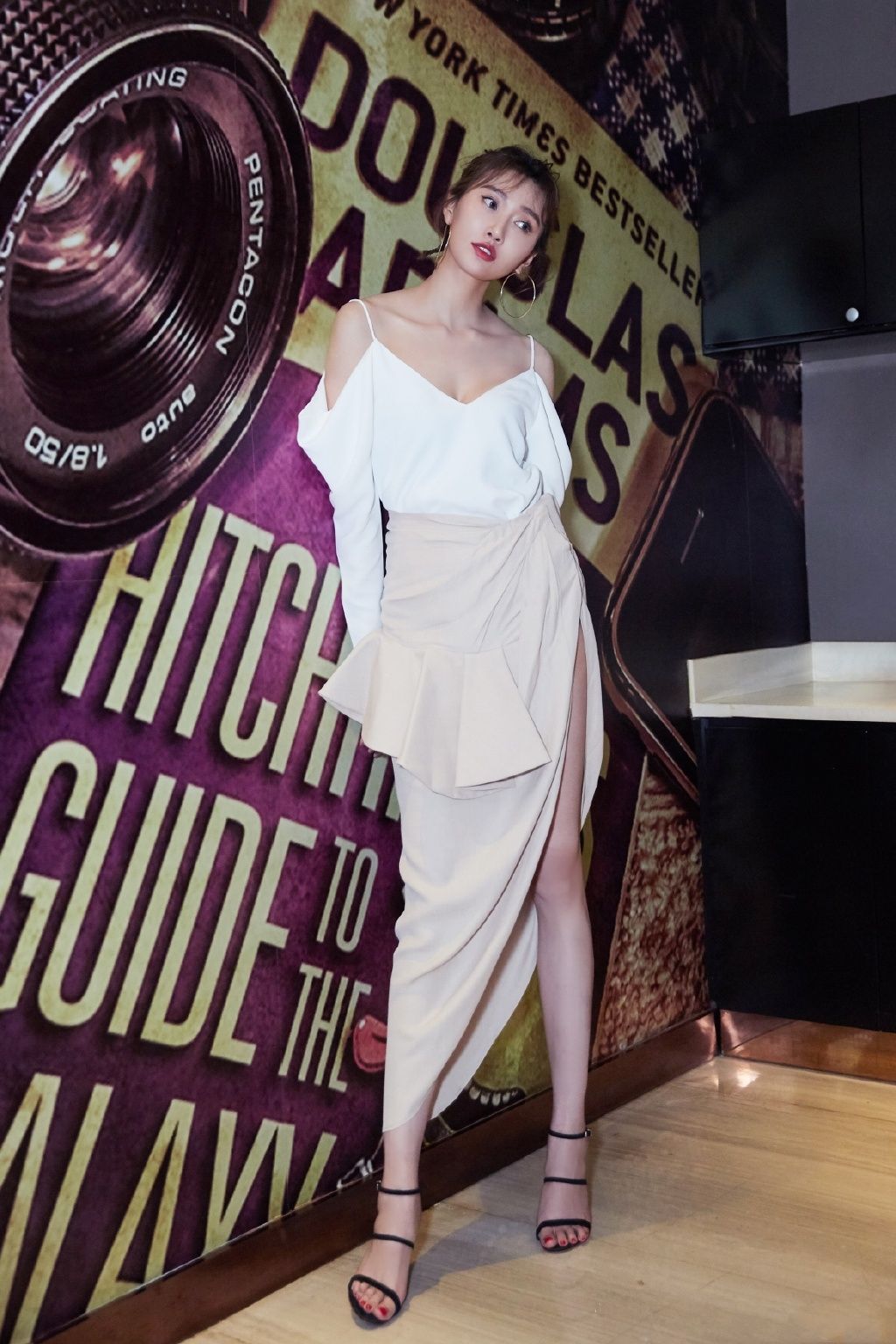 李斯羽:亭亭玉立的大美女，美的如此动人