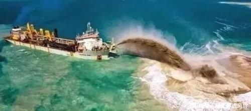  #值得#值得骄傲！中国32艘挖泥船同时进行工作，仅半年造出一个