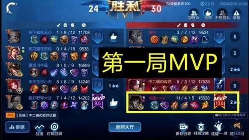  孙尚香■寂然2100分巅峰赛遭遇大神，连续2局拿下MVP，看到ID后却直接沉默