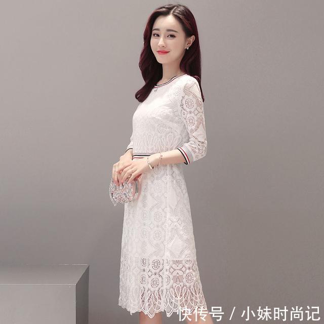  #气质#修身精致连衣裙，让你美得高调又理直气壮