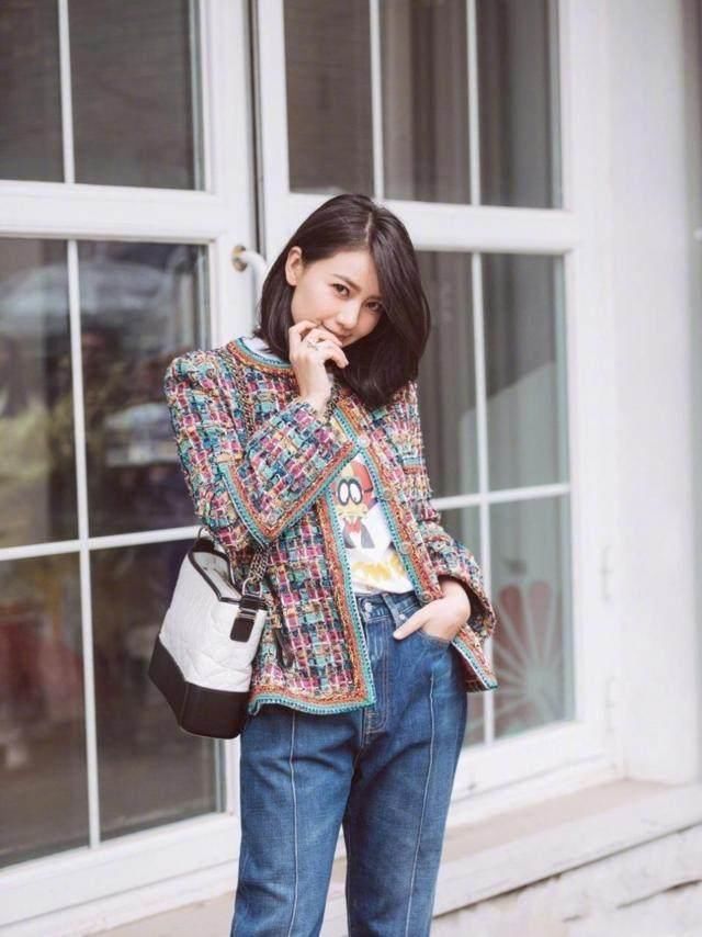 出道22年的高圆圆街拍越来越美了! 一点都看不出这是39岁的人!