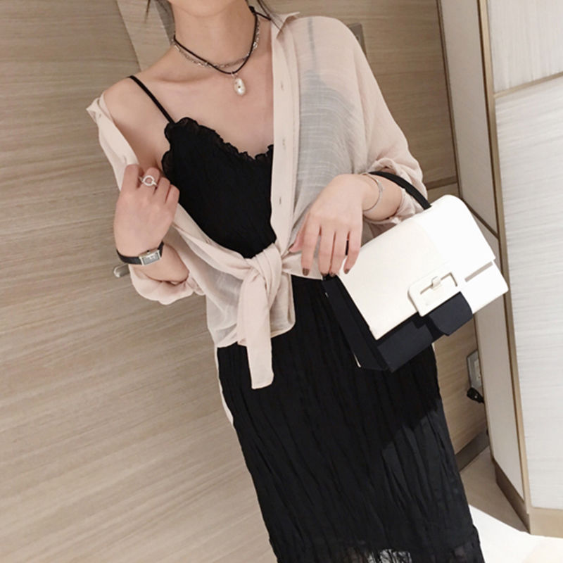 今年超火爆的“吊带裙”，优雅性感超嫩美，婀娜多姿，美的不像话