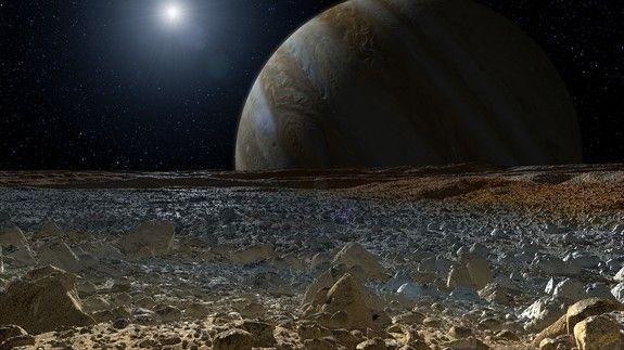 科学家不需要深挖,发现了木星的卫星木卫二上