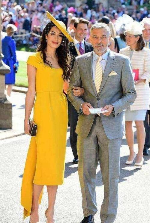 凯特王妃遇上阿迈勒,同穿黄色的裙子她却输了,网友:真牛!