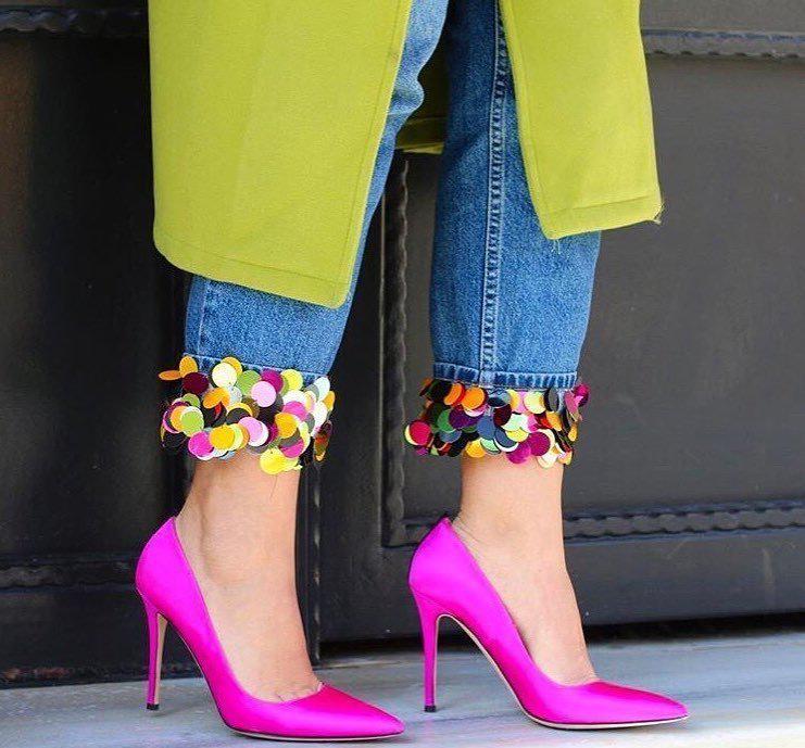 高跟鞋折射轻盈夏日,踏入曼妙风景