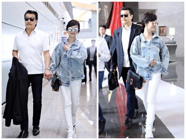 赵雅芝出门总穿着裙子，显得优雅动人，那不穿裙子是啥样呢？