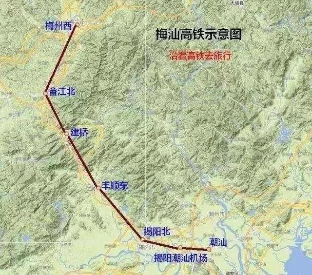 梅汕铁路试运行！途经梅州揭阳潮州，逛吃逛吃又多一线路