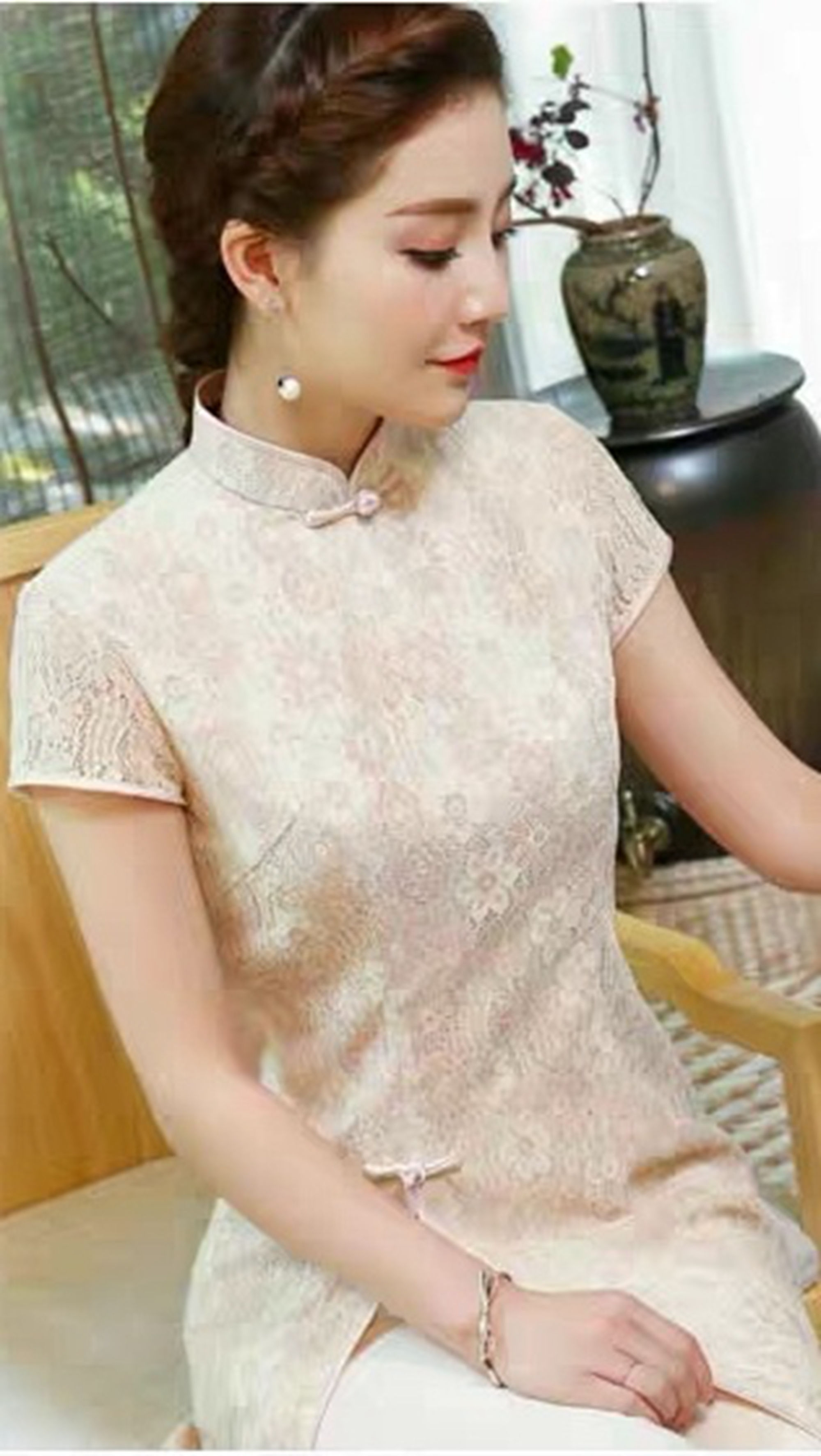 夏季新款改良修身旗袍上衣，中国风唐装，古典韵味十足