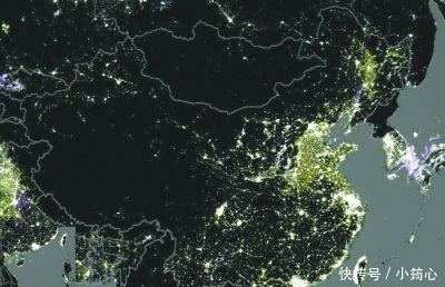 卫星航拍：城市亮度说明，苏南、浙北、珠三角，哪个比较强