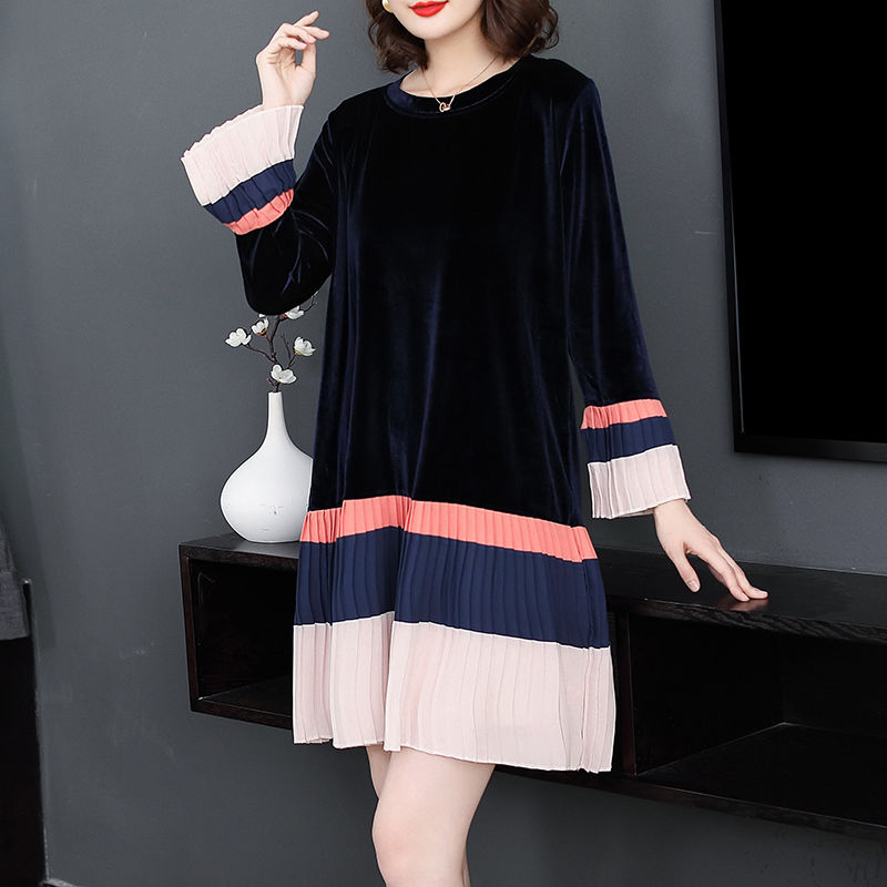 有一种洋气叫“秋裙”，有一种精致叫“丝绒”，简直美得令人窒息