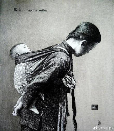 农村小伙自称“道系”青年：用钢笔画惊艳了旧时光