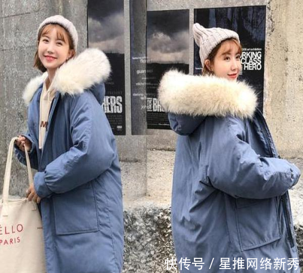  『舒适』羽绒服不要配打底裤, 瞧下面这样穿, 走到哪都美成焦点