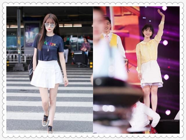 沈梦辰美到犯规!穿白裙比21岁沈月还显嫩,网友:真是便宜海涛了