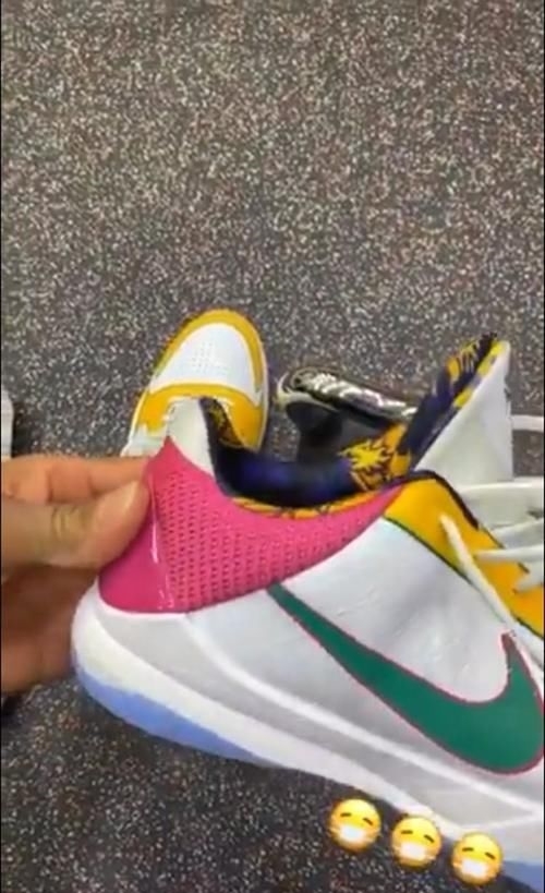  塔克@鞋王塔克又晒狠鞋！这次是前所未见的 Nike Kobe 5