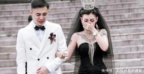  婚纱■她因“花臂黑婚纱”结婚走红，现结婚一年，美到让人认不出