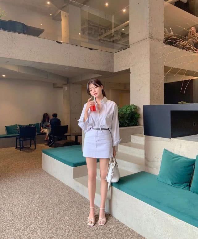  穿准■150小个子女生初夏这样穿准时髦