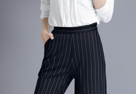 太美了!立秋后裙子别穿了，今秋流行洋气阔腿裤，韵味十足，美爆