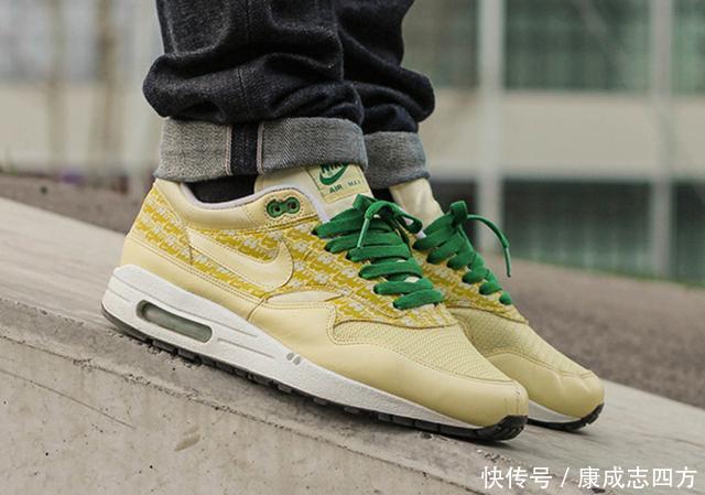  『清爽』清爽柠檬配色！Nike Air Max 1“Lemonade”今夏登场