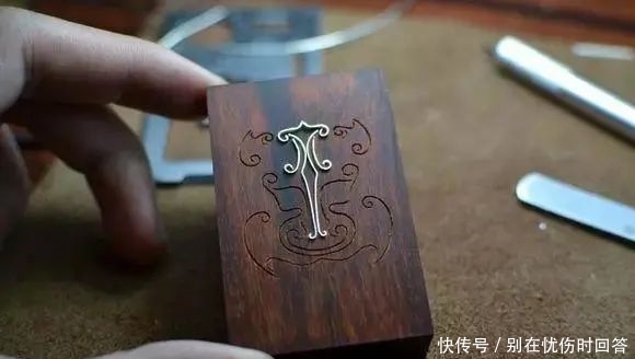  【制作】手把手教你制作的镶银丝平安牌